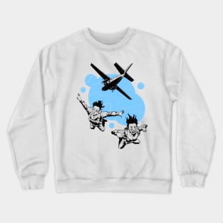 Jump from an airplane Crewneck Sweatshirt